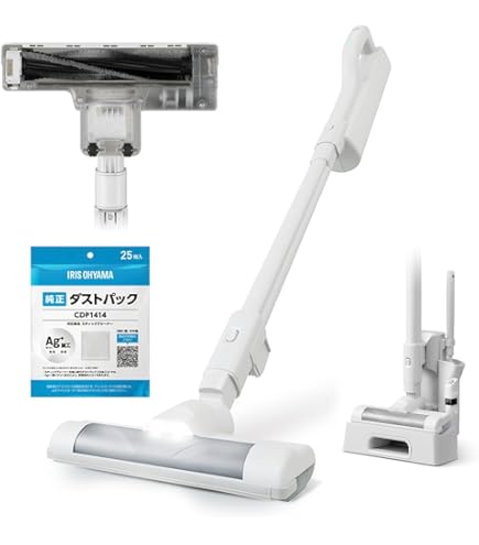 Amazon.co.jp: アイリスオーヤマ MagiCaleena 掃除機 コードレス 紙